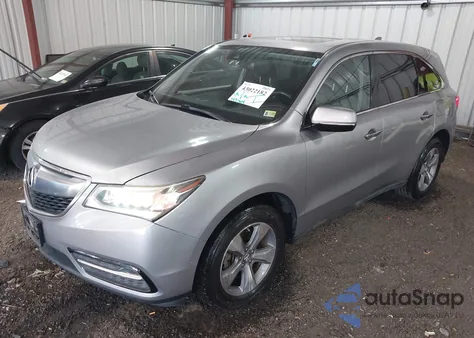 2016 Acura Mdx Acurawatch Plus Package z USA, uszkodzony, nr VIN 5FRYD4H29GB006281